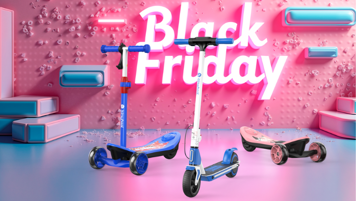 isinwheel MiniSpider+S4 günstiger Kinderroller Black Friday Deals 2025