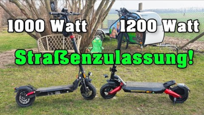 isinwheel T4 vs. T8 Scooter Vergleich