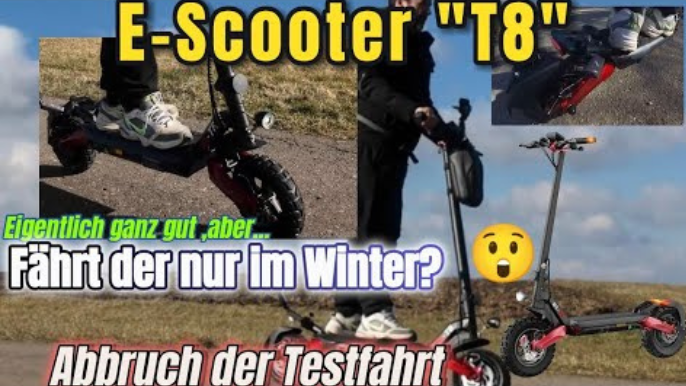 T8 E-Scooter von Isinwheel‼️Vollgefedert oder voll daneben❓ Was kann der Offroad-Scooter?