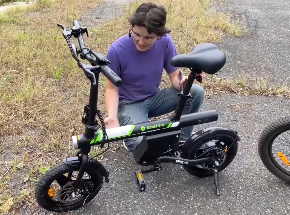 isinwheel U1 E-Bike-Benutzerbericht: Stylischen und Kompakten