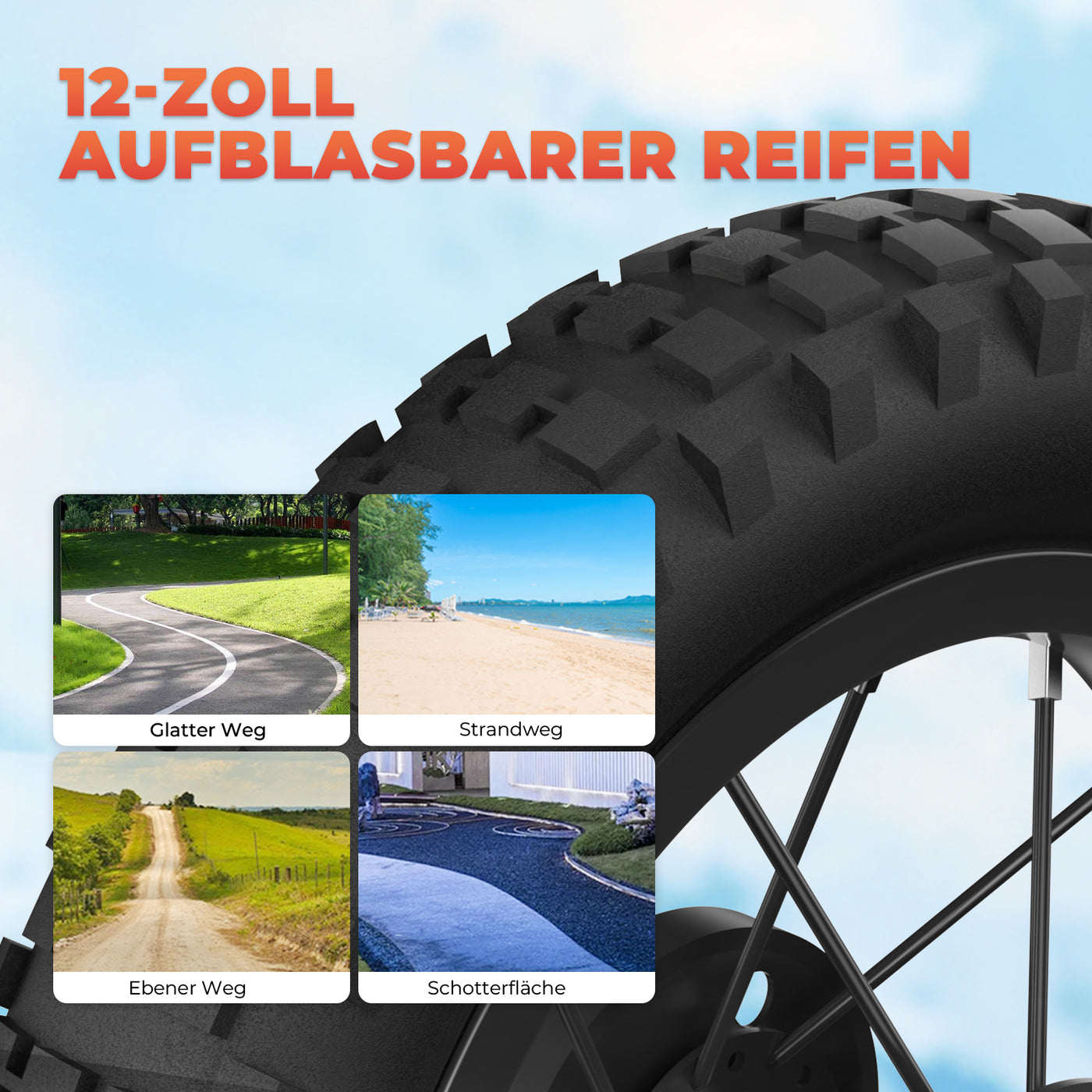 iSinwheel A12 Elektro Motorrad für Kinder von 3–12 Jahren