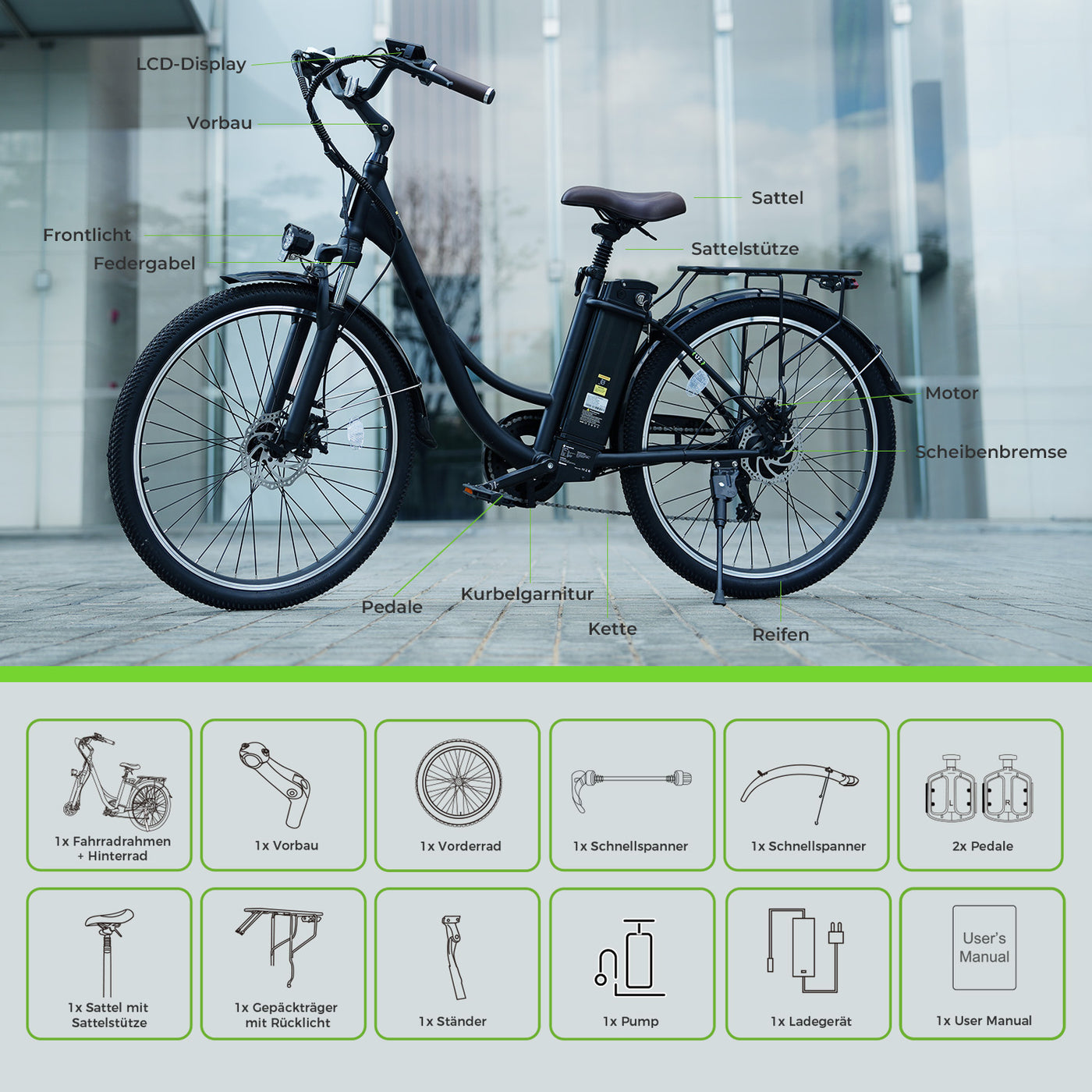 U2 Tiefeinsteiger E-Bike Damen Und Herren