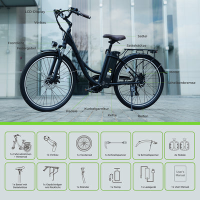 U2 Tiefeinsteiger E-Bike Damen Und Herren