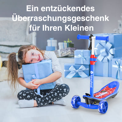 isinwheel MiniSpider 2-in-1 Elektroroller für 3+ Jahre Kinder