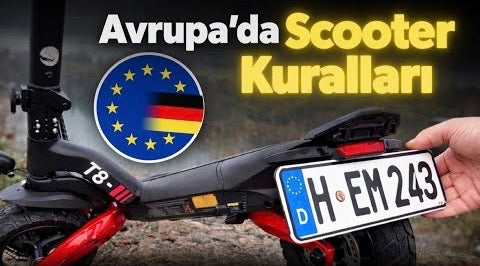 Yeni Dönem İlk Video: Avrupa'da Scooter Kuralları! (T8 Offroad E-Scooter Testi)