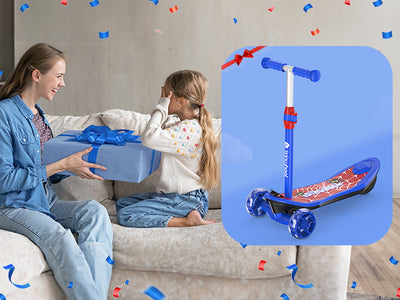 isinwheel MiniSpider 2-in-1 Elektroroller für 3+ Jahre Kinder