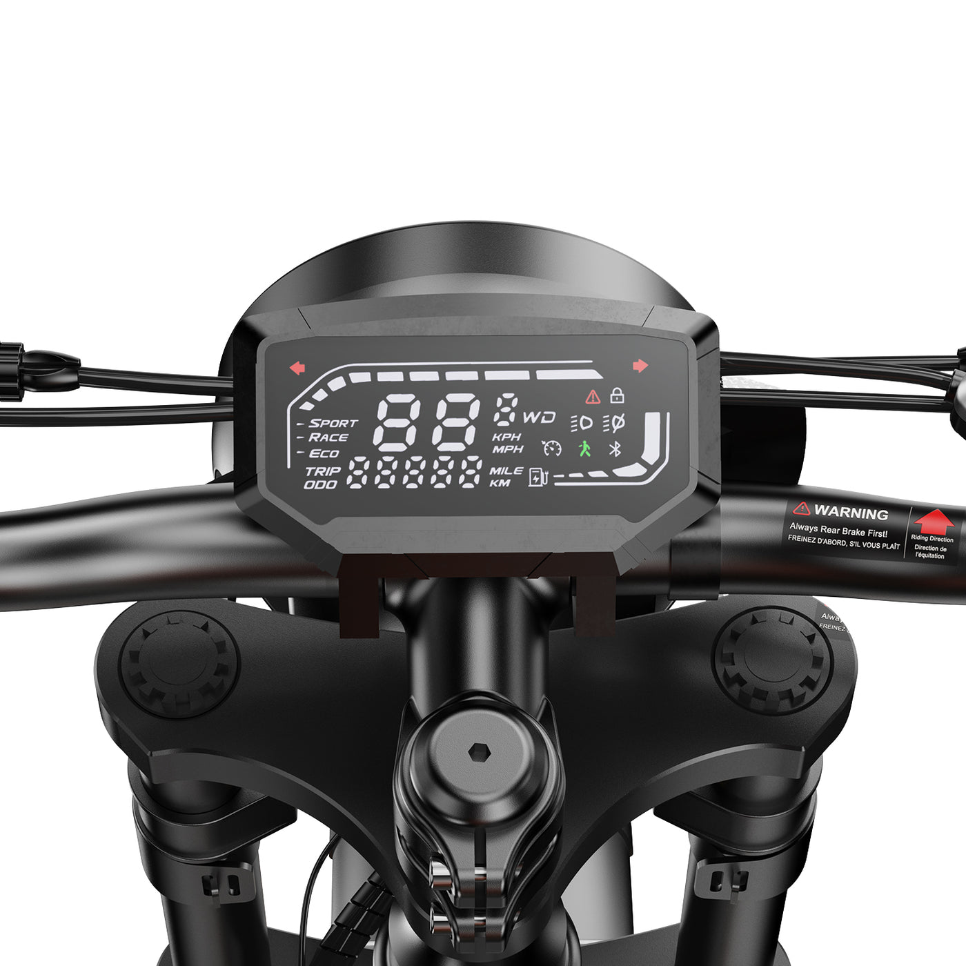 R6 20 Zoll All-Terrain Elektrofahrrad mit Fetten Reifen