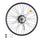 E-Bike Ersatzteile | Motor + Speichen + Felge – kompatibel mit EB3/EB3S