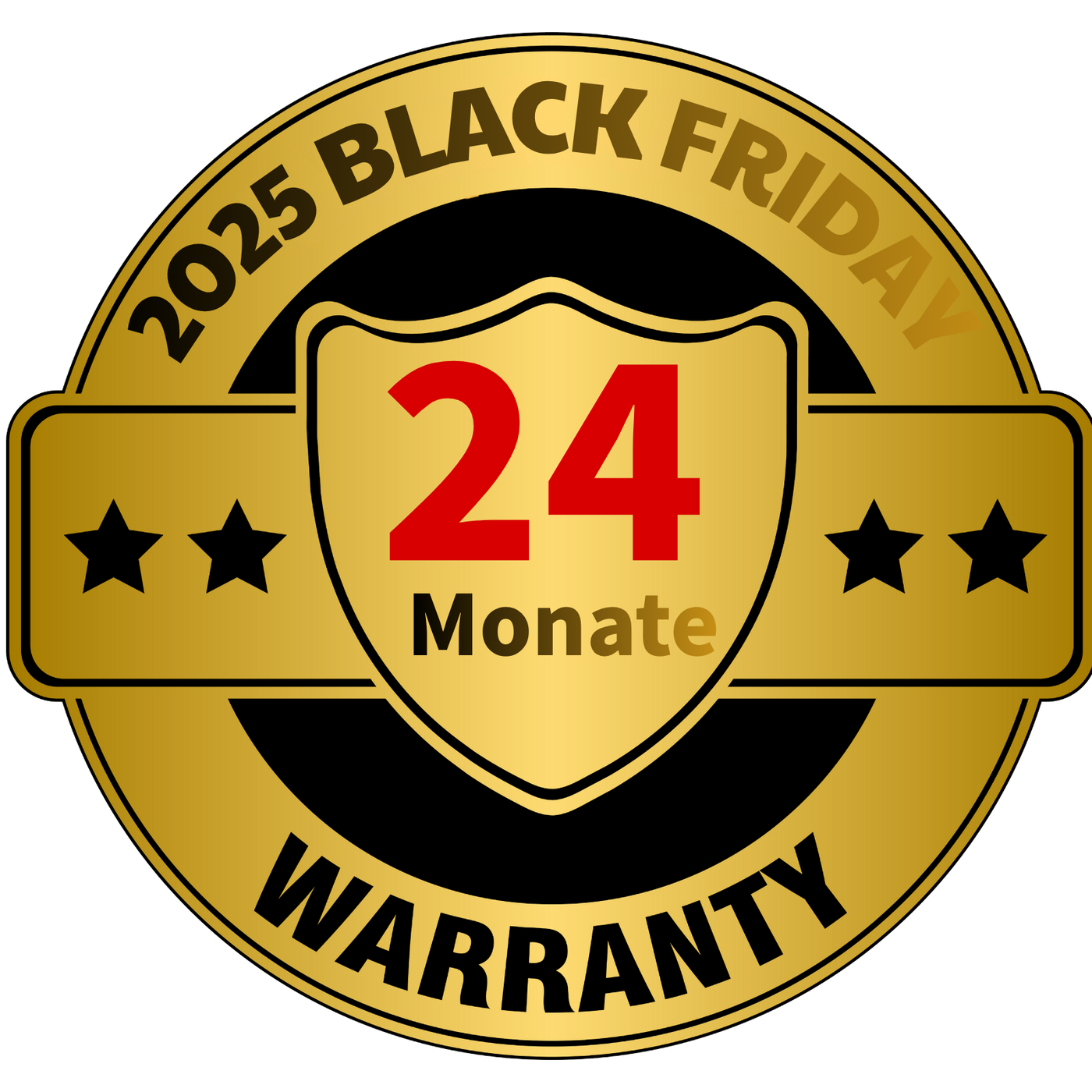 2025 Black Friday 24 Monate Garantie