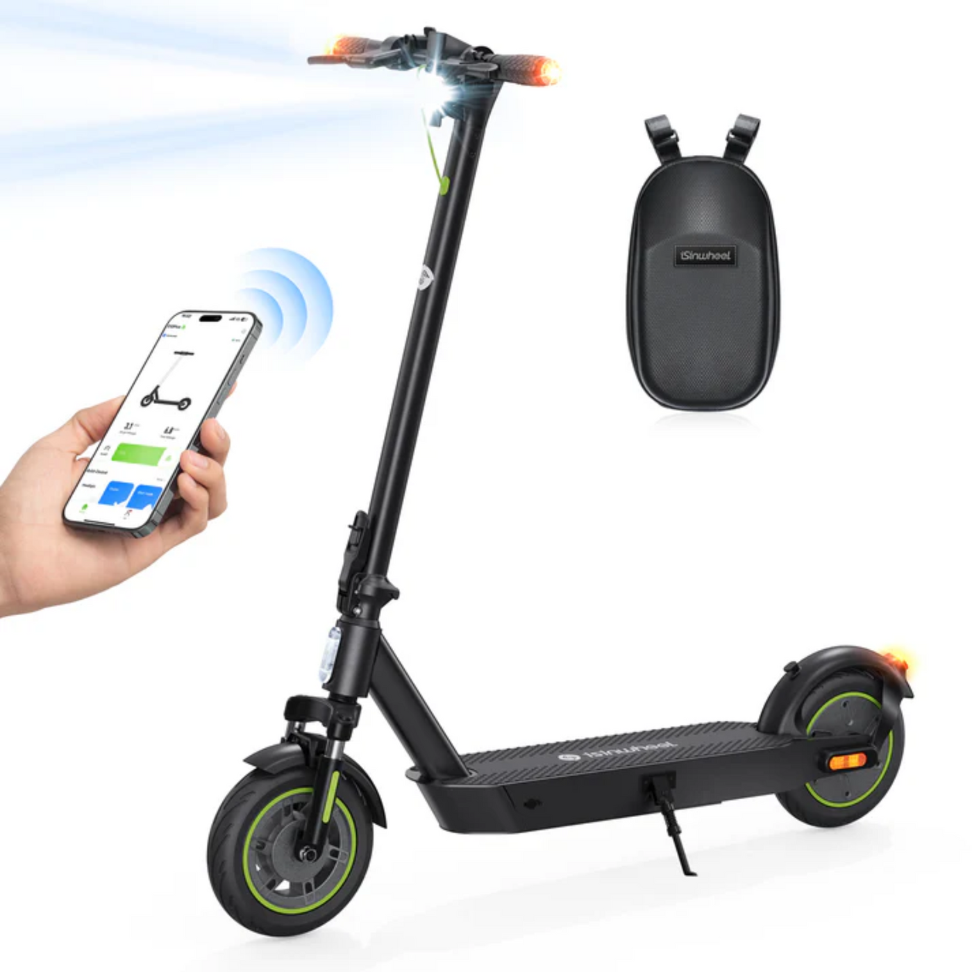 S10Plus E-Scooter Mit Straßenzulassung 800W Motor 60KM Reichweite (ABE,eKFV)