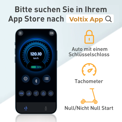 isinwheel E-Scooter Mit Straßenzulassung Doppelfederung (ABE,eKFV)