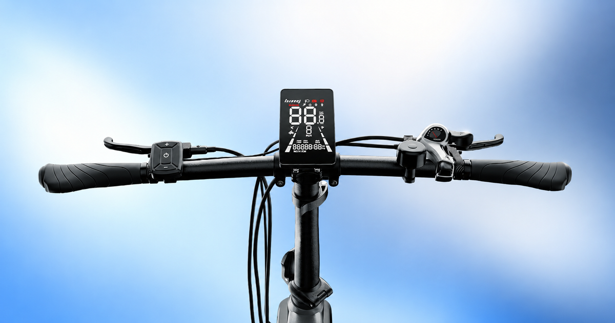 lcd display van de isinwheel EB8 elektrische fiets