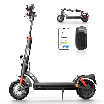 isinwheel GT2 1200W Offroad E-Scooter mit 11-Zoll Geländereifen