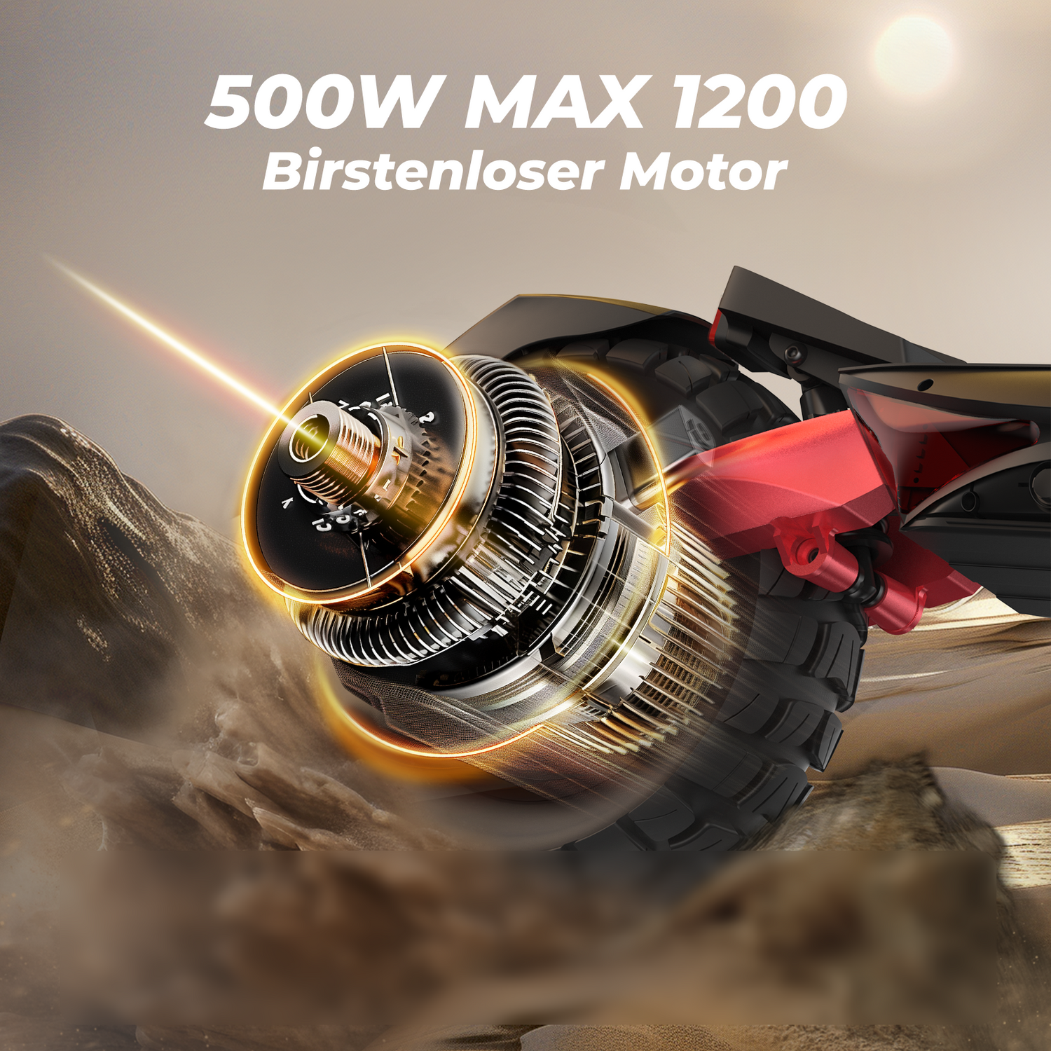 1200W bürstenloser Motor