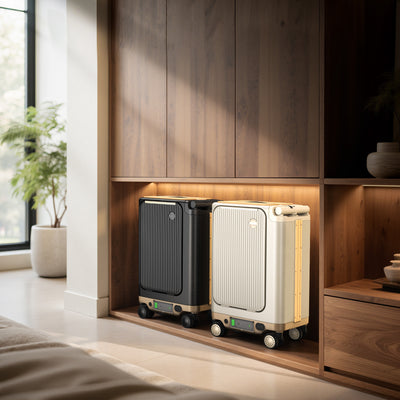 isinwheel 20-Zoll Elektro-Trolley, flugzeugtauglich für die Kabine