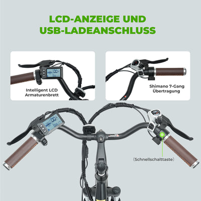 U2 Tiefeinsteiger E-Bike Damen Und Herren