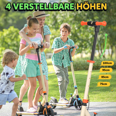 isinwheel Elektroroller für Kinder und Jugendliche (Höhenverstellbar)