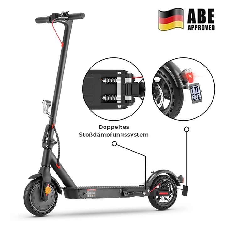 E9 E-Scooter Mit Straßenzulassung (ABE,eKFV)
