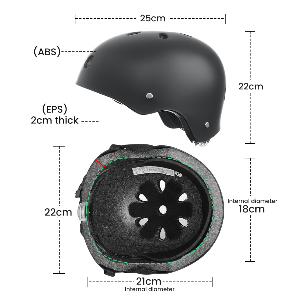 E-Scooter-Helm mit PC-Schale