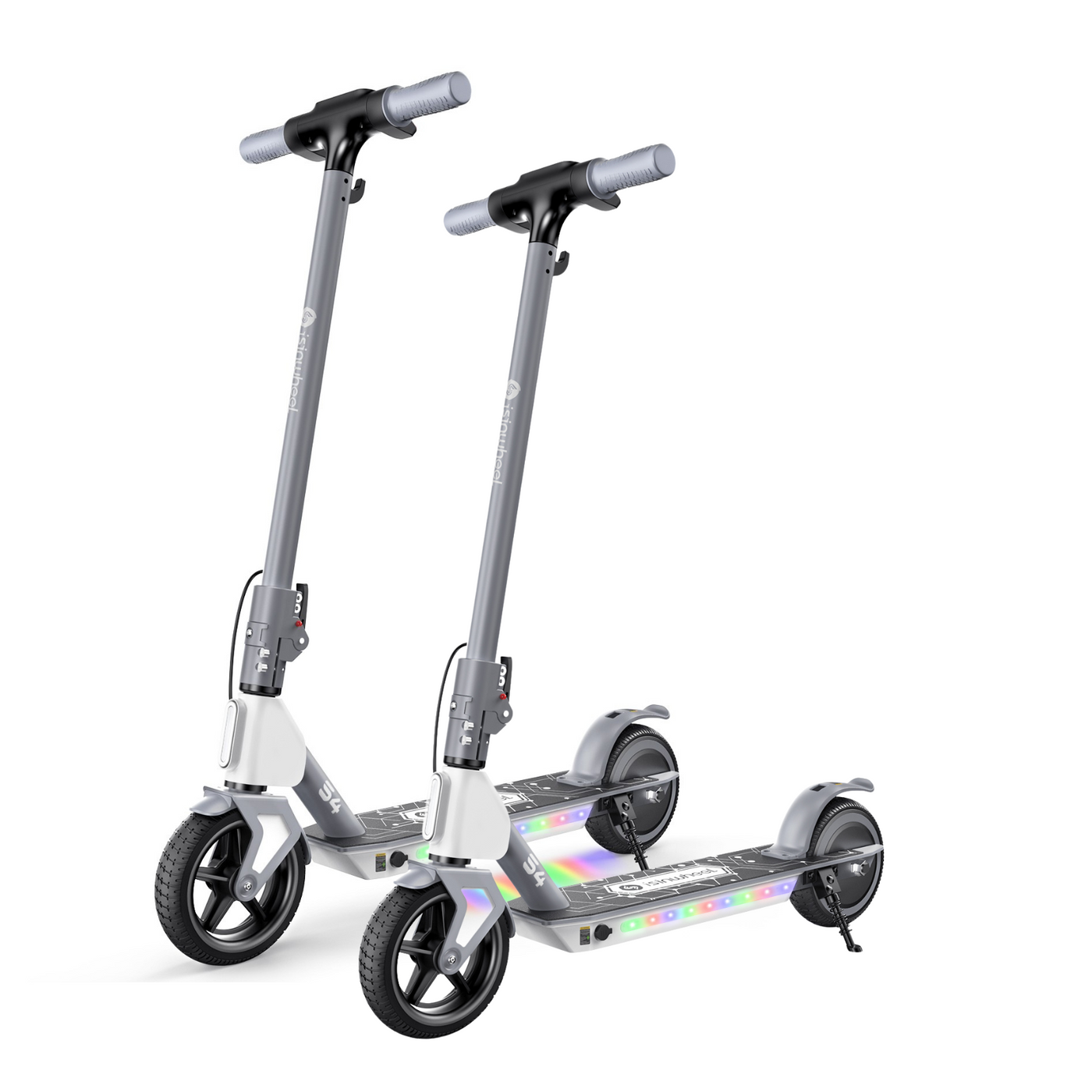 isinwheel MiniSpider 2-in-1 Elektro-Scooter und Skateboard für Kinder