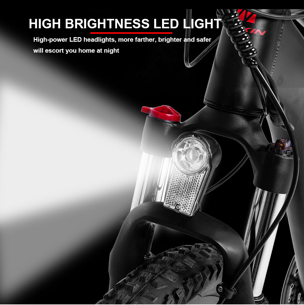 Mountain e bike led
