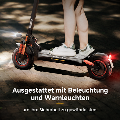 M2 All-Terrain Off-Road E-Scooter Mit Straßenzulassung 1000W Motor (ABE,eKFV)