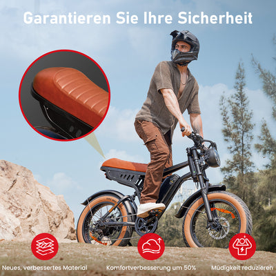 R6 20 Zoll All-Terrain Elektrofahrrad mit Fetten Reifen