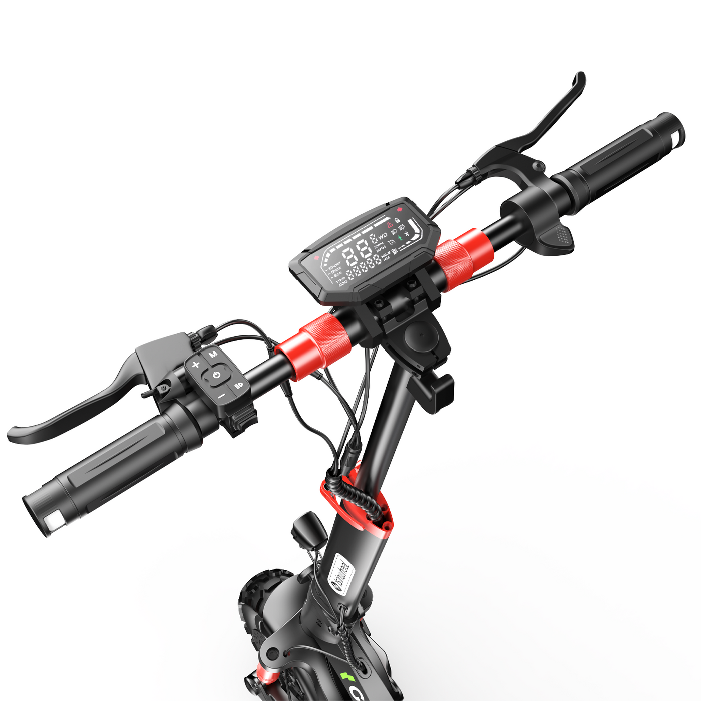 isinwheel GT2 1200W Offroad E-Scooter mit 11-Zoll Geländereifen