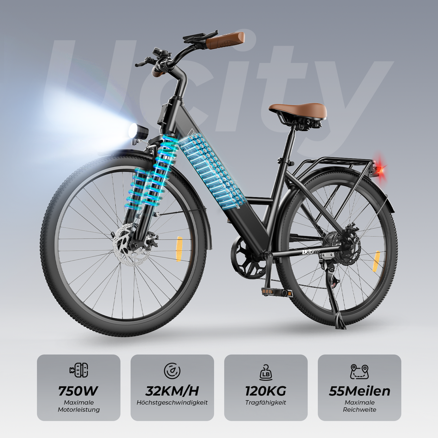 U2 Tiefeinsteiger E-Bike Damen Und Herren