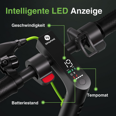 isinwheel S9MAX E-Scooter Mit Straßenzulassung