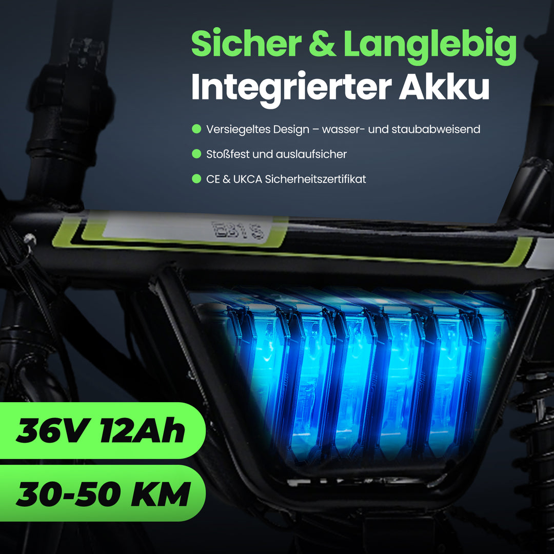 EB1S Urban Leichtes Klapp E-Bike