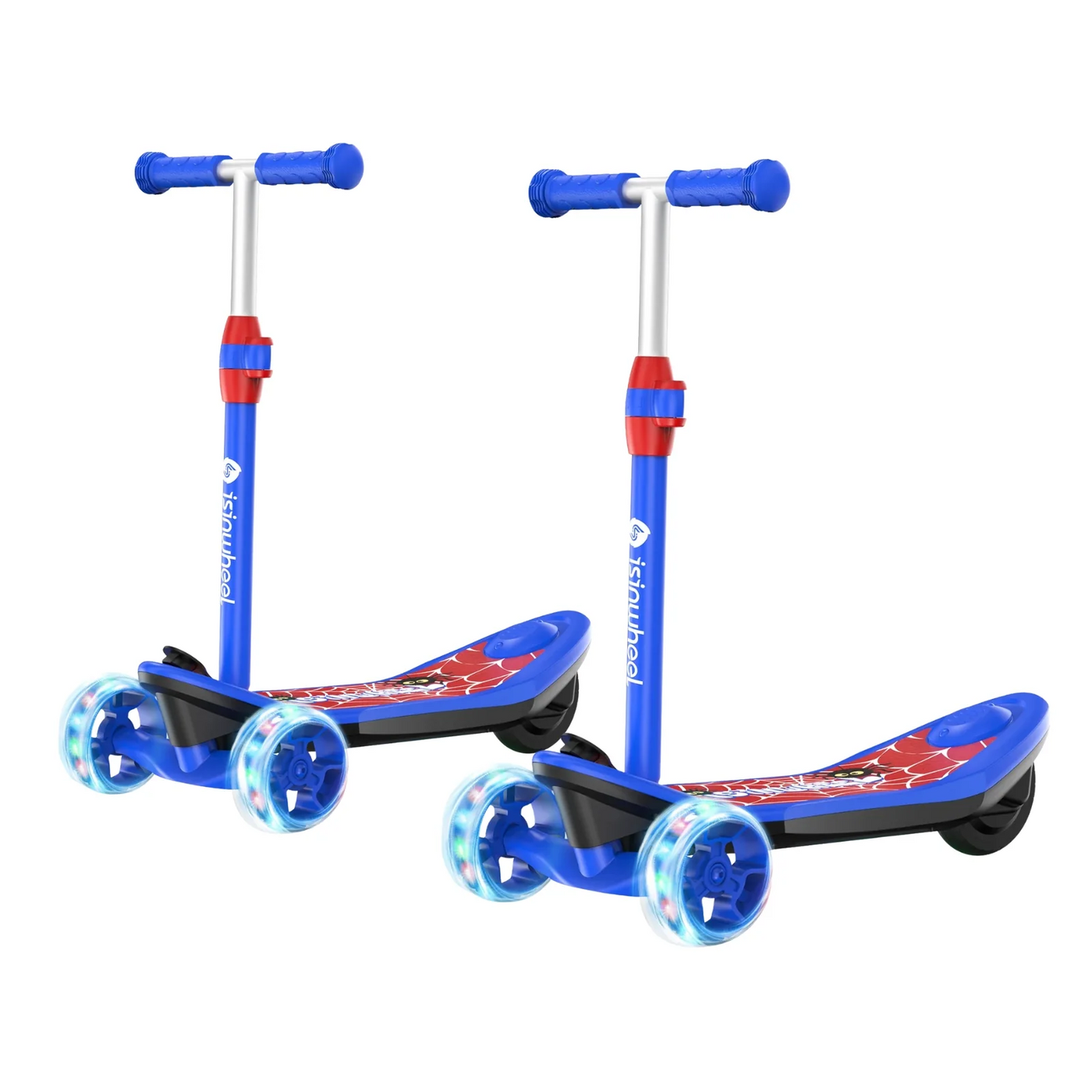 isinwheel MiniSpider 2-in-1 Elektroroller für 3+ Jahre Kinder
