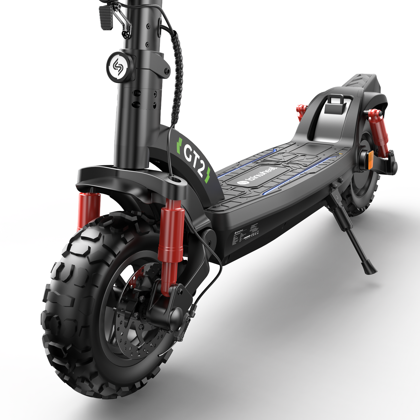 isinwheel GT2 1200W Offroad E-Scooter mit 11-Zoll Geländereifen