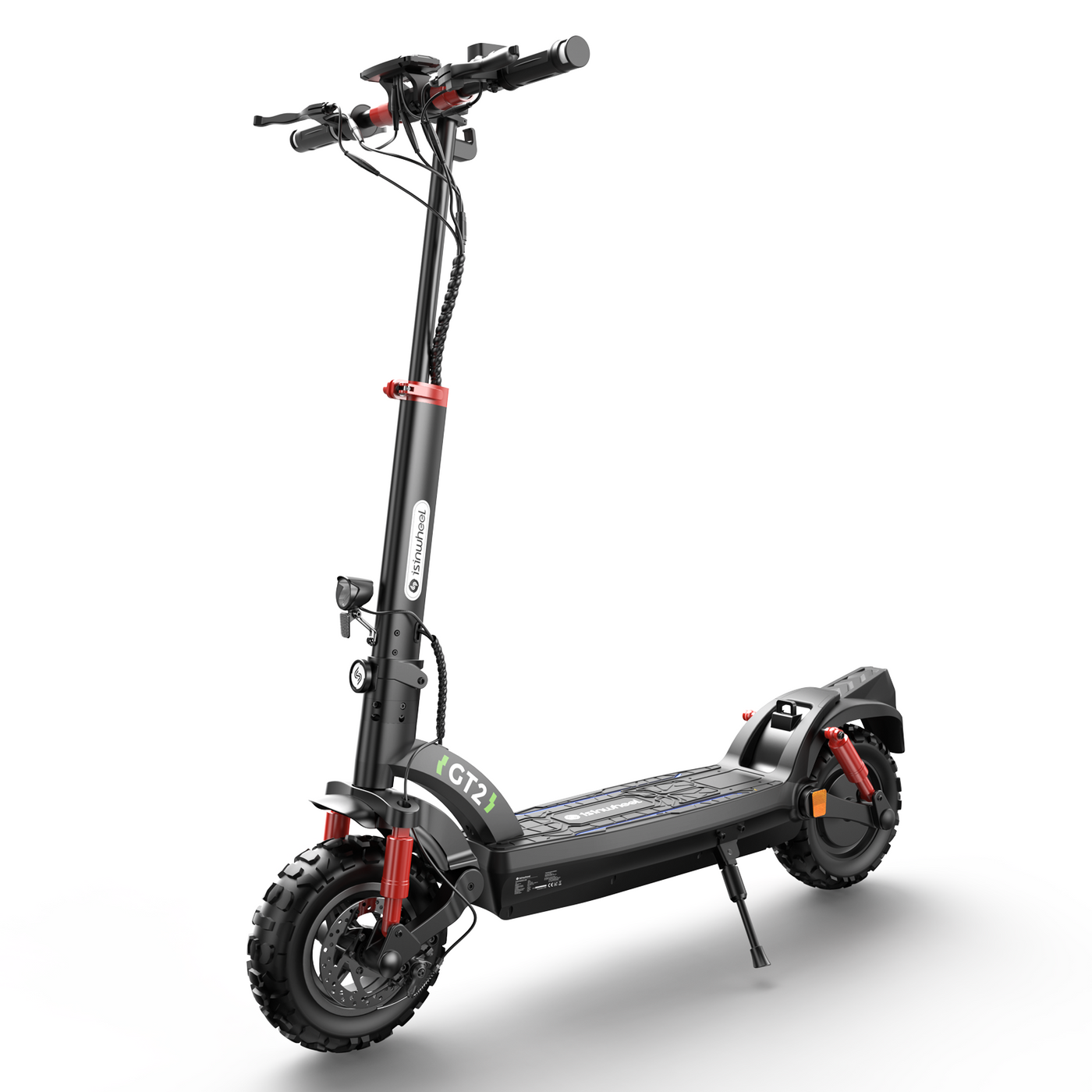 isinwheel GT2 1200W Offroad E-Scooter mit 11-Zoll Geländereifen