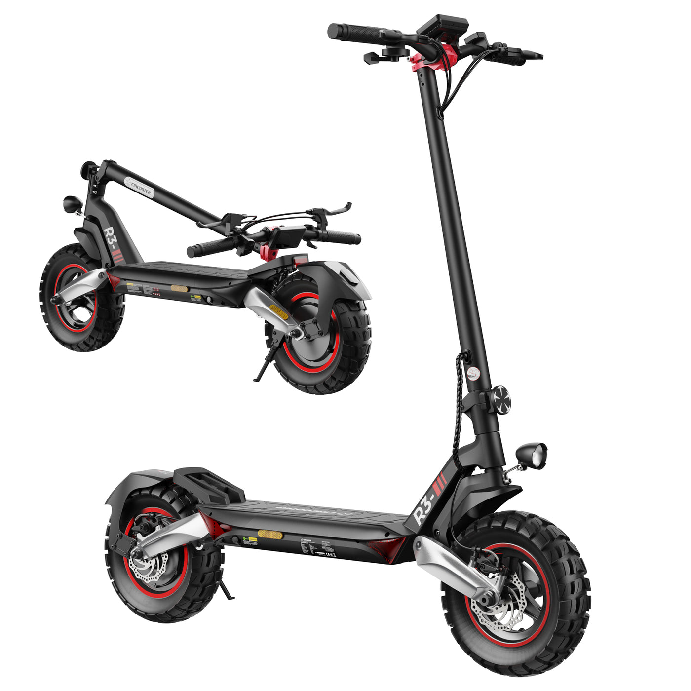 R3 Offroad-E-Scooter Mit Straßenzulassung 1200W Motor 100KM Reichweite