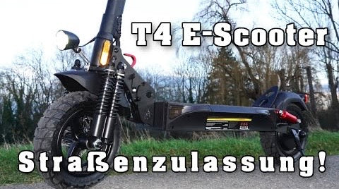 isinwheel T4 Offroad E-Scooter, Straßenzulassung, 70km Reichweite