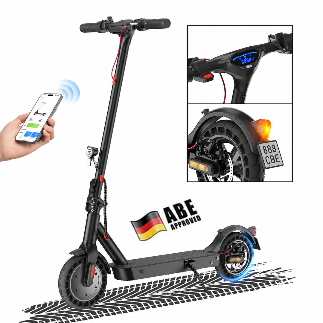 zamelux green e9 schutzblech E9TMax E-Scooter Mit Federung 40km Reichweite
