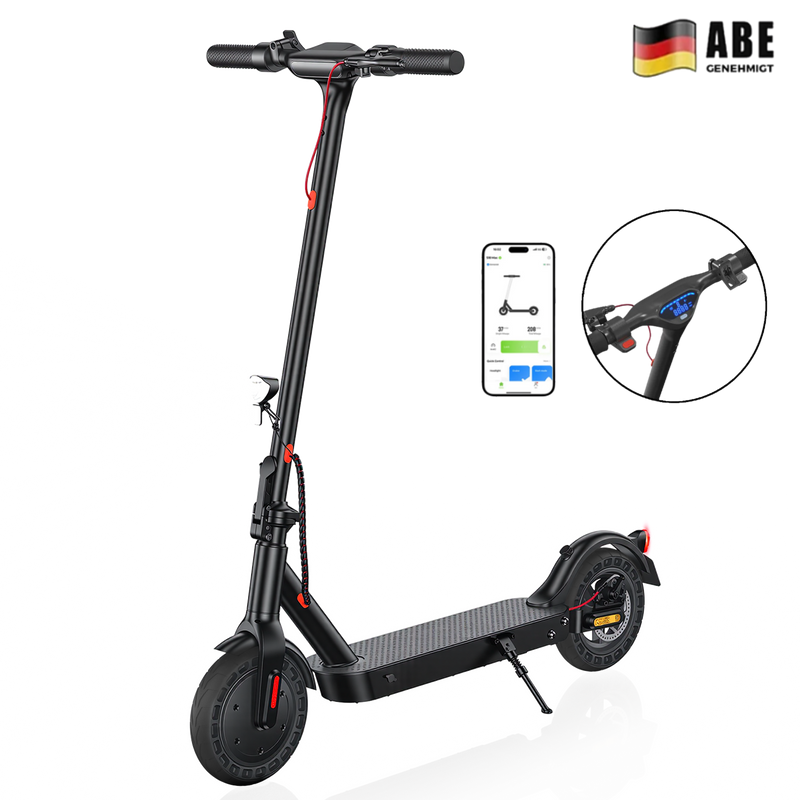 E9TMax 40KM E-Scooter Mit Straßenzulassung (ABE,eKFV) €298,99 €459,99 518 reviews Motorleistung 500W CE-Zertifizierung 3
