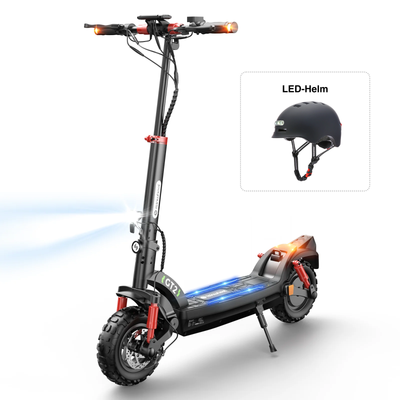 isinwheel GT2 Offroad E-Scooter Mit Straßenzulassung 1200W Motor 11" Geländereifen (ABE,eKFV)