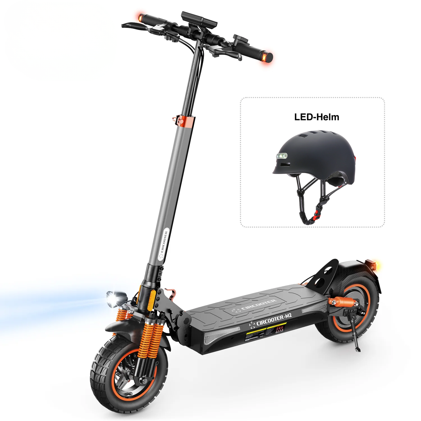 M2 Offroad E-Scooter Mit Straßenzulassung 1000W Motor (ABE,eKFV)