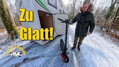 E-Scooter im Schnee – schlechte Idee!