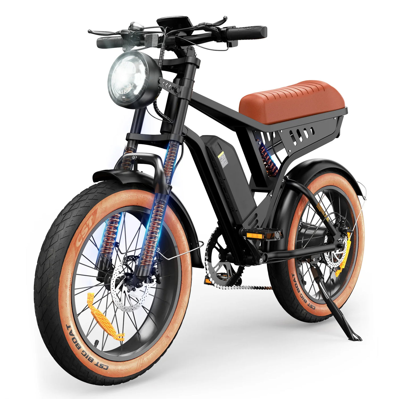 R6 20 Zoll All-Terrain Elektrofahrrad mit Fetten Reifen