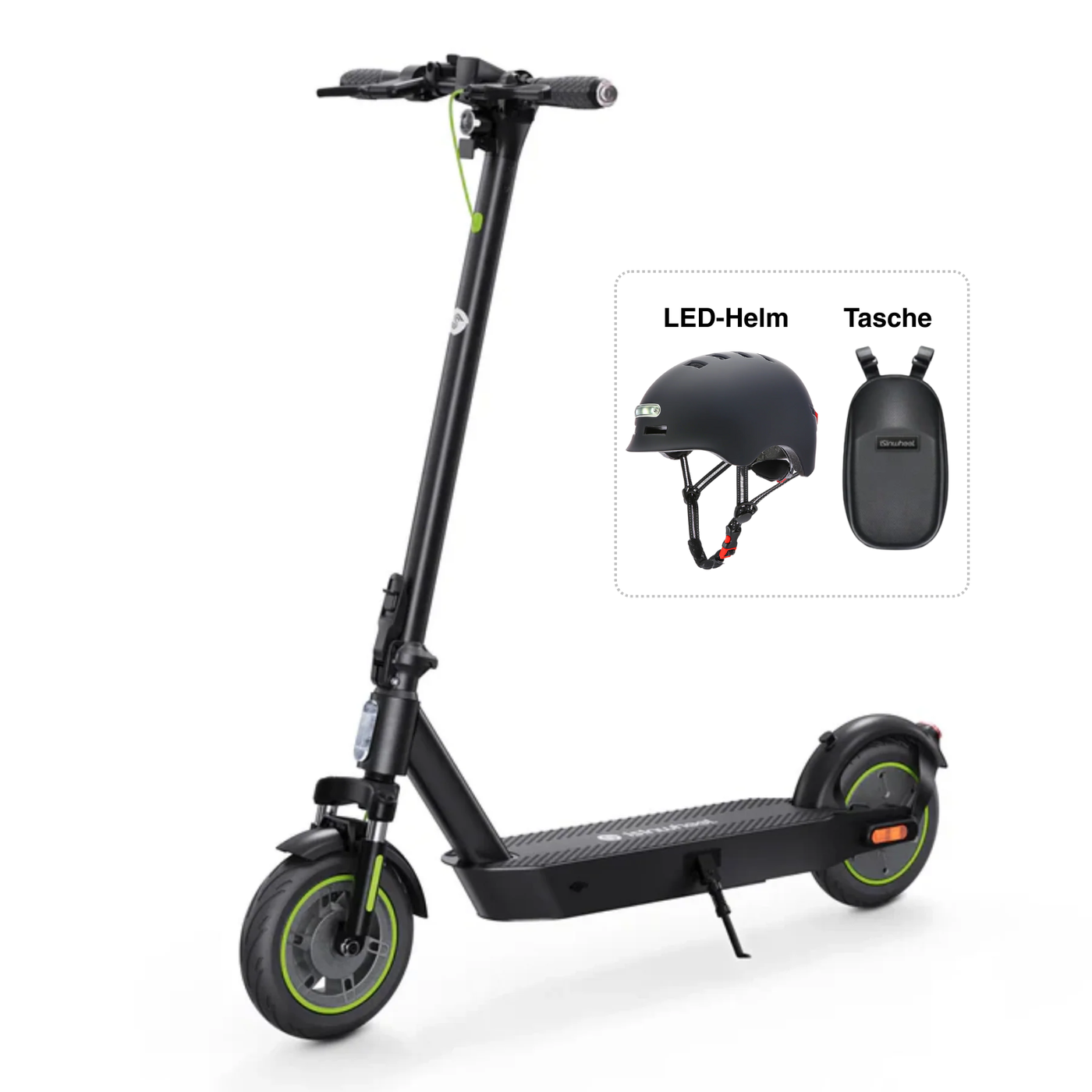 S10Plus E-Scooter Mit Straßenzulassung 800W Motor 60KM Reichweite (ABE,eKFV)