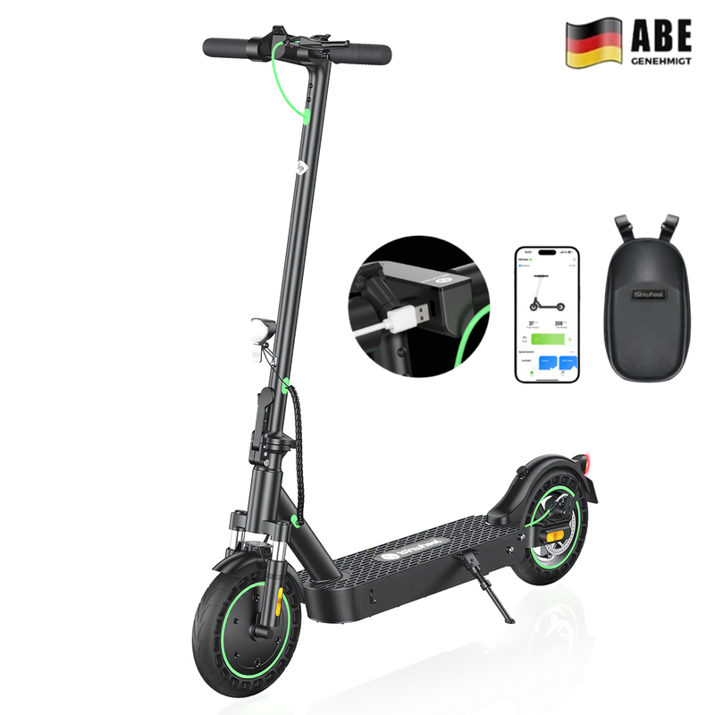 S9MAX 40KM Pendler E-Scooter Mit Straßenzulassung (ABE,eKFV) €298,99 €499,99 107 reviews Motor 500W CE-Zertifizierung