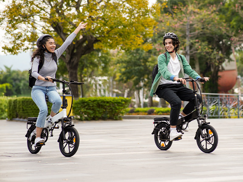 E-Bike mit Lithiumbatterie