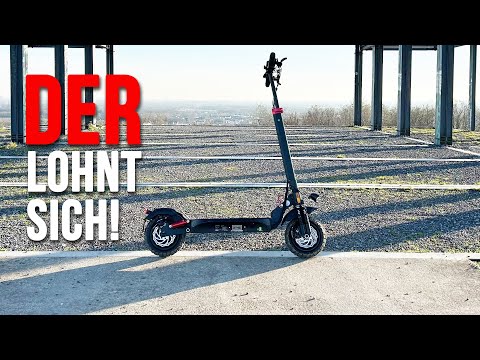 1000w Offroad E-Scooter isinwheel T4 ABE Test: So gut ist der e-Scooter T4 mit Blinker und Federung