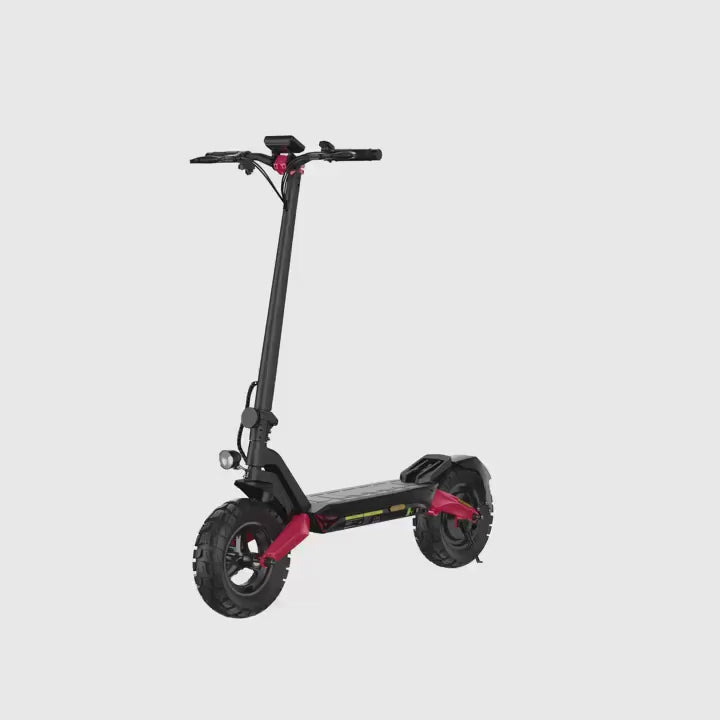 isinwheel T8 Offroad-E-Scooter Mit Straßenzulassung 1200W Motor 100KM Reichweite (ABE,eKFV)