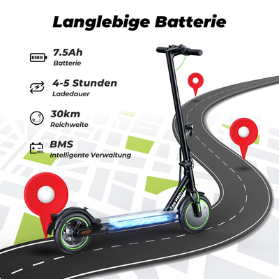 isinwheel S9Pro Elektroroller für Erwachsene 350W
