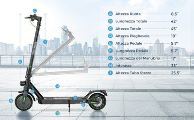 isinwheel S9Pro Elektroroller für Erwachsene 350W