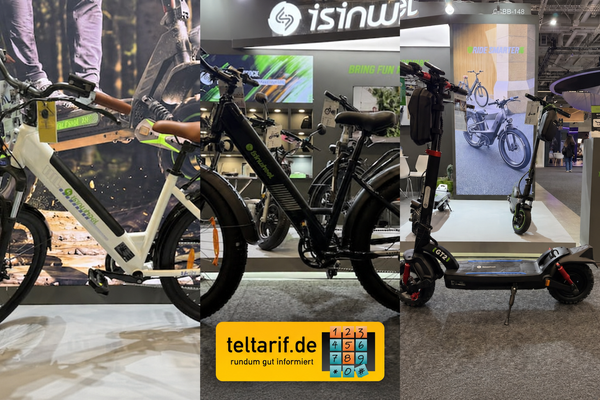 Beliebte E-Bikes und E-Scooter | teltarif.de